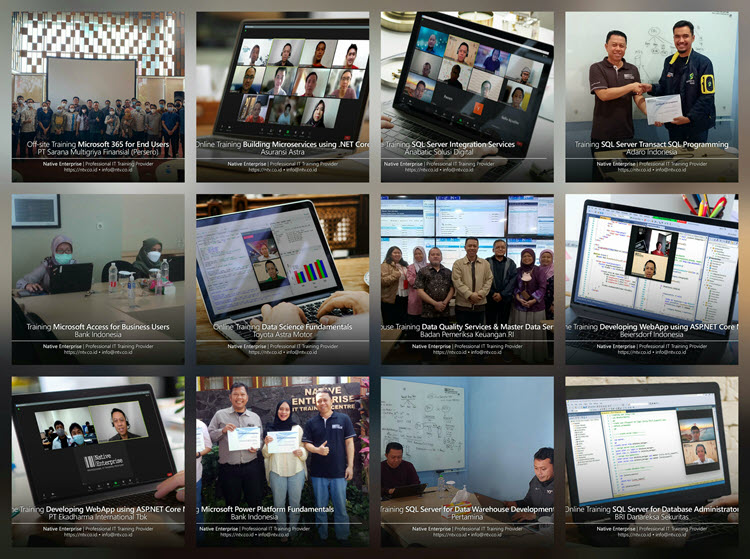 resume kelas training 2022 rully yulian mf native enterprise